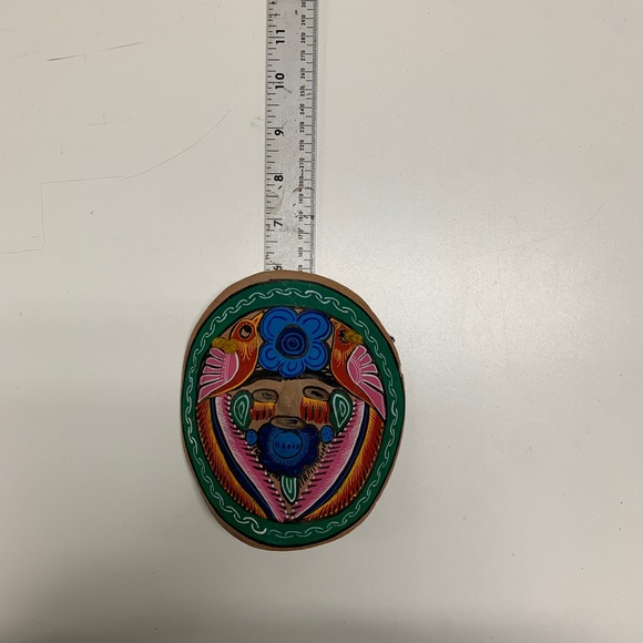 Hand Crafted Aztec Mask - Picture 3 of 4